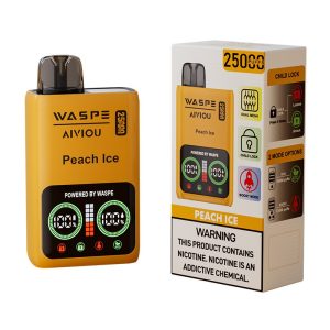 peach ice WASPE Aiviou 25000