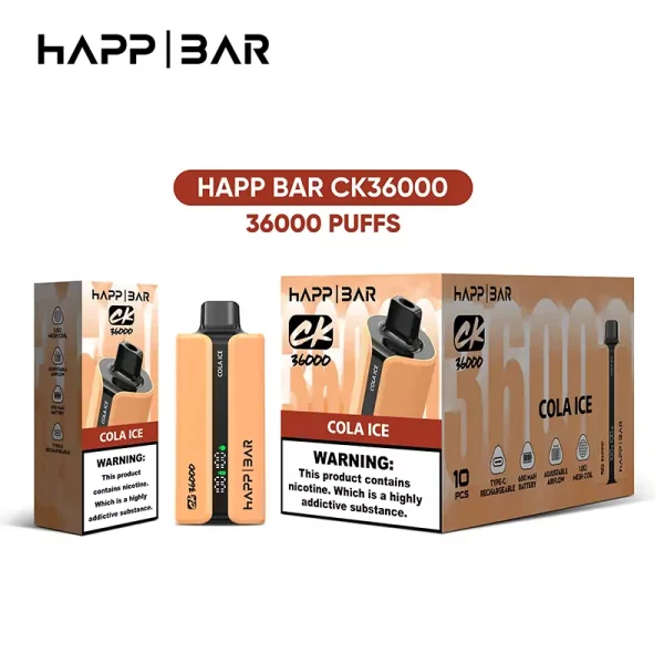 Happ Bar CK36000 Vape za enkratno uporabo na debelo