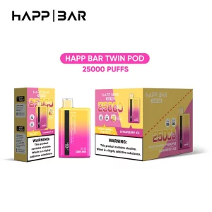 Happ Bar Twin Pod 25000 Puffs Disposable Vape Wholesale