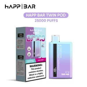 Happ Bar Twin Pod 25000 Strawberry Vanilla Coke Mixed Berry