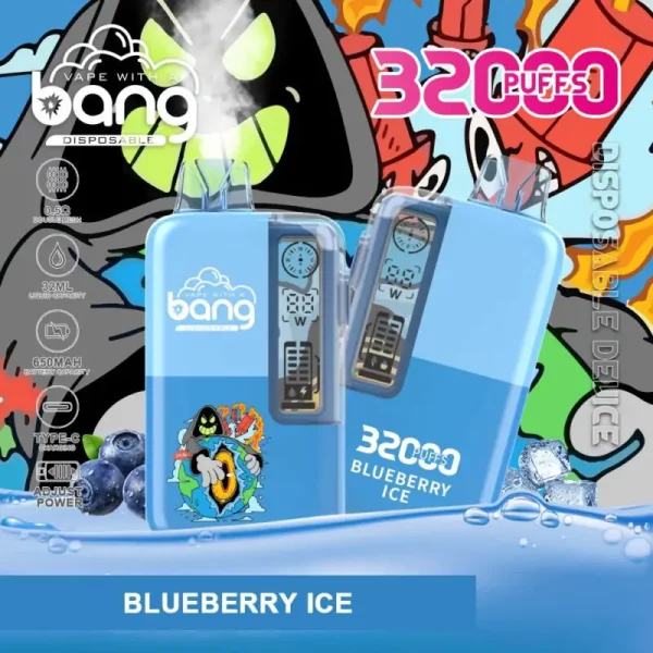 Bang 32000 Puffs Blueberry Ice