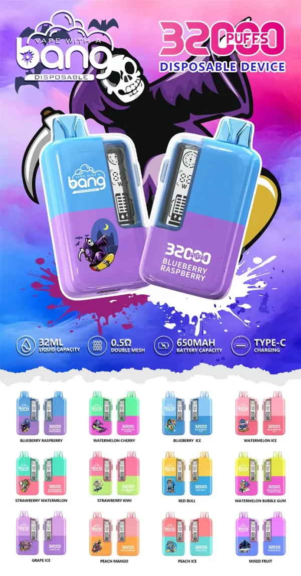 Bang 32000 Puffs Wegwerp Vape Groothandel