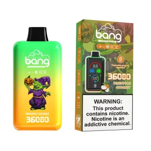 Bang 36000 Puffs Ice Control Vape descartável Ananás Coco