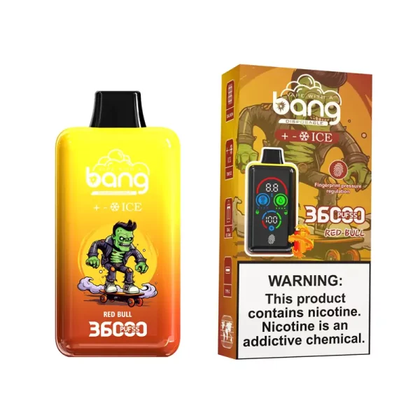 Bang 36000 Puffs Ice Control Disposable Vape Red Bull