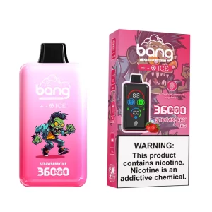 Bang 36000 Puffs Ice Control Disposable Vape Strawberry Ice