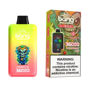 Bang 36000 Puffs Ice Control Disposable Vape Strawberry Kiwi