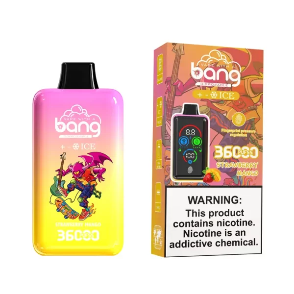 Bang 36000 Puffs Ice Control Disposable Vape Strawberry Mango