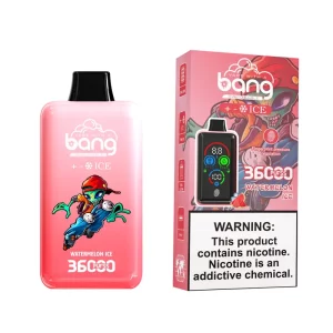 Bang 36000 Puffs Ice Control Vape descartável Melancia Gelo