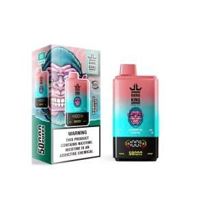 Bang King 50000 Puffs Vape descartável Blueberry Ice & Peach Ice