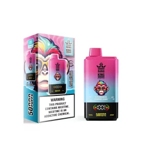 Bang King 50000 Puffs Vape descartável Melancia e mirtilo Cereja