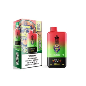 Bang King 50000 Puffs Eldobható Vape Watermelon Ice & Blueberry Menta