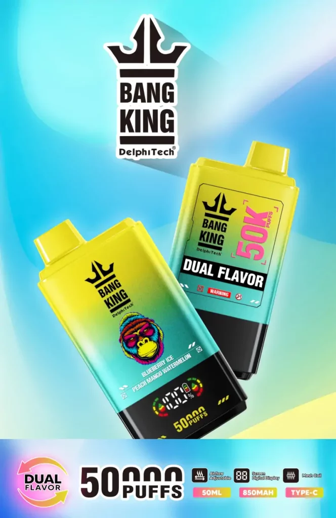 Bang King 50000 Puffs Jednorazowa sprzedaż hurtowa Vape