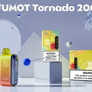 Fumot Tornado 20000 μίας χρήσης Vape Χονδρικό πανό 2