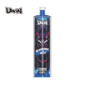 Uwin Crystal 20000 Puffs μίας χρήσης Vape Blueberry στον πάγο