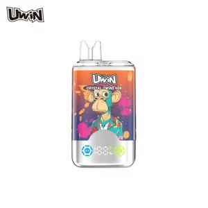 Uwin Crystal Twins 40K μίας χρήσης Vape Φράουλα βατόμουρο κεράσι κ. Μπλε