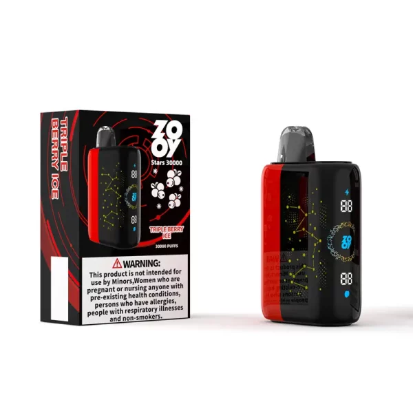 ZOOY STARS 30000 Puffs Einweg Vape Triple Berry Eis